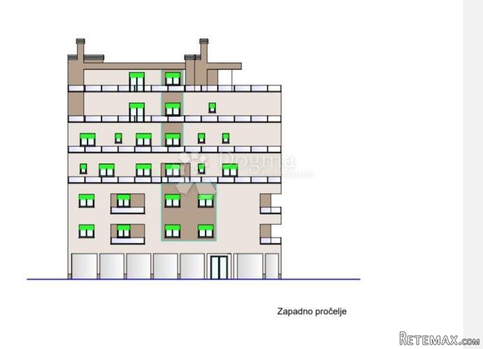 Novogradnja centar stan B3 41,98 m2