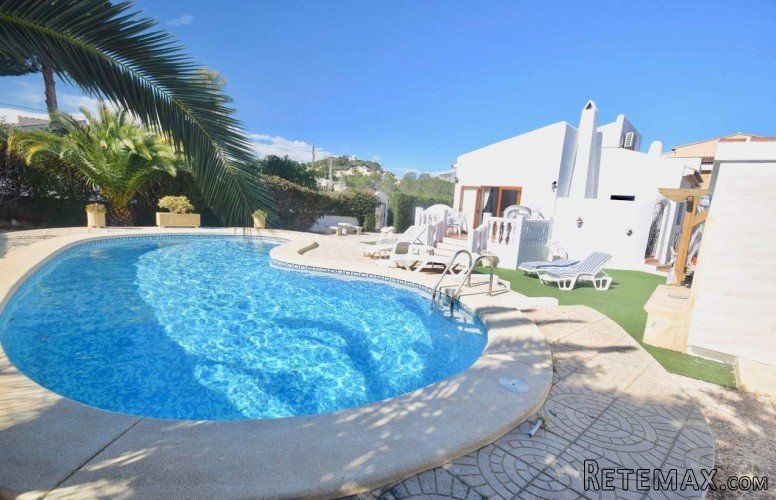 South facing villa with private pool for sale in Javea, on..
