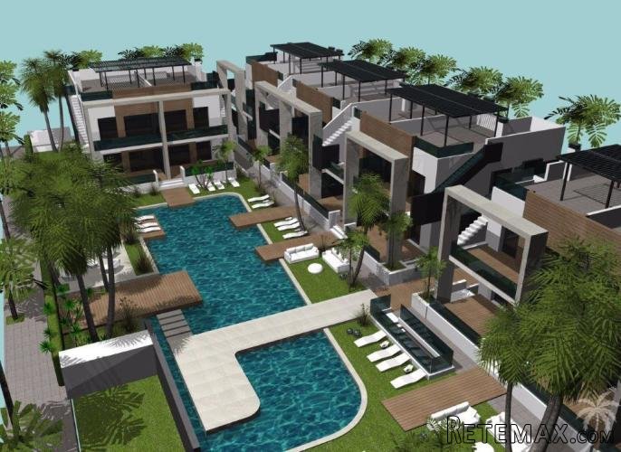 6 km from the vast sandy beach of Guardamar, this new..