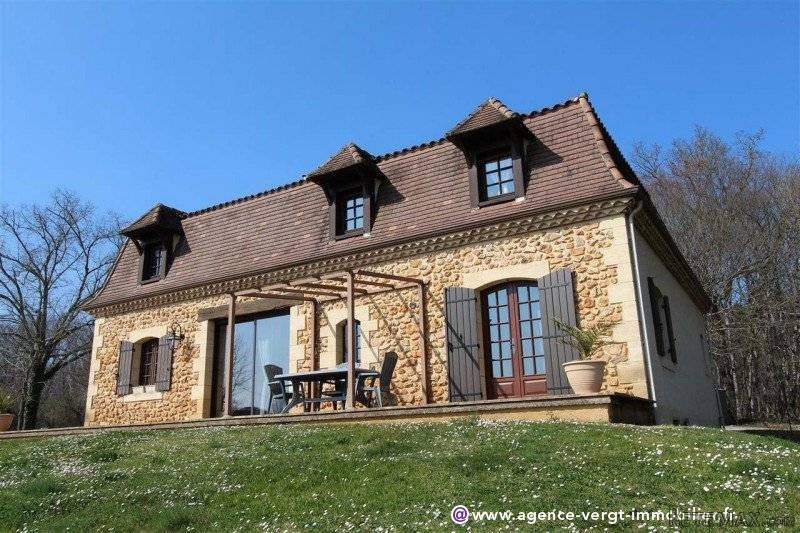 Contemporary Stone House With.. - 2
