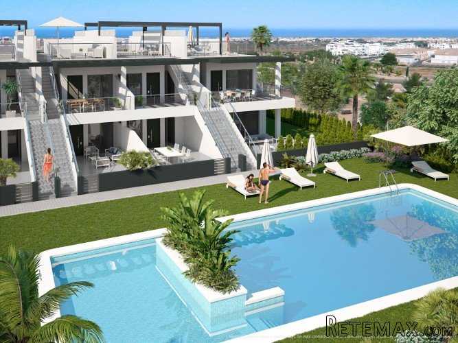 This project consists of apartments on two floors;..