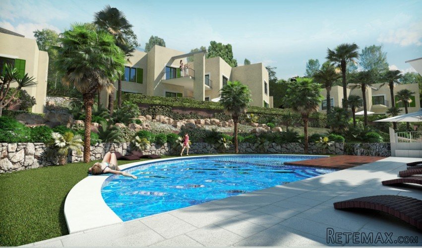 The new Cala Vinyes Hills residential complex is a modern..