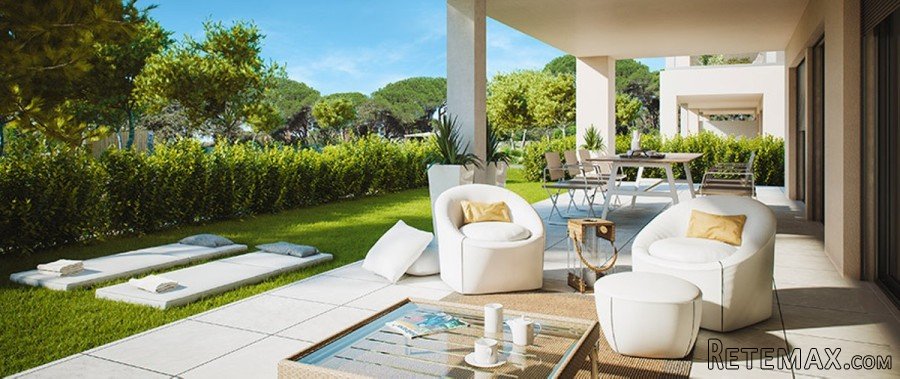 The new Serenity residential complex is located next to the..
