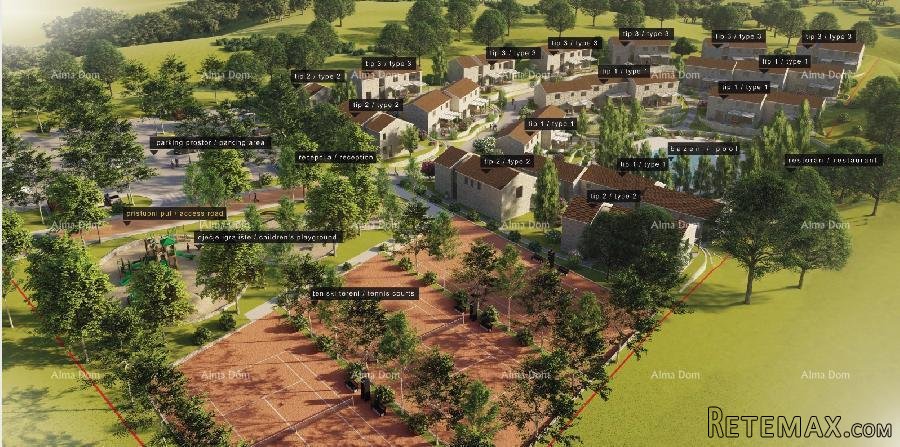 Zona T2, teren sa projektom za turističko naselje - 3
