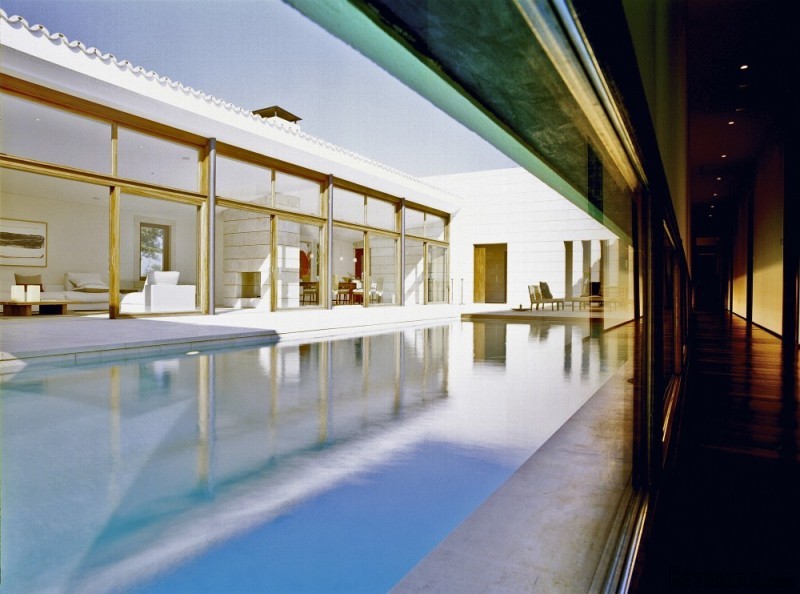 Villa With Minimalist Design Features..