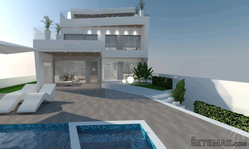 Beautiful newly built villas in Campoamor, located on the..