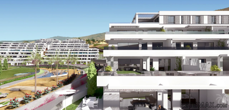 Villa's and apartments are being built in this beautiful..