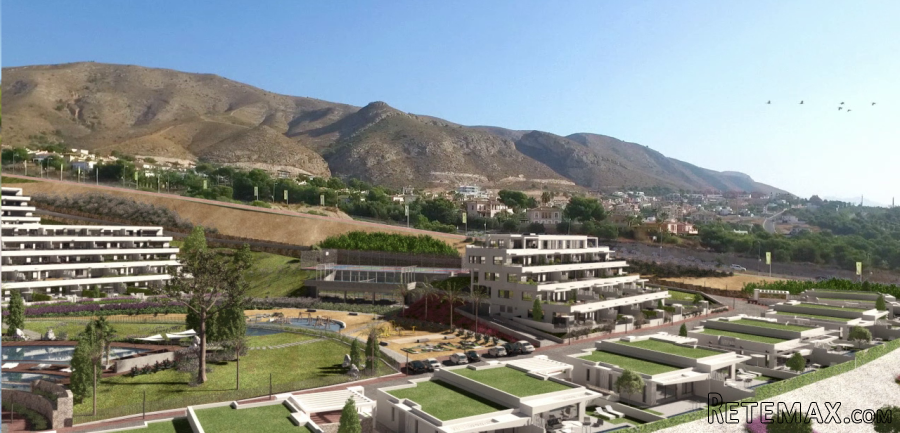Villa's and apartments are being built in this beautiful..