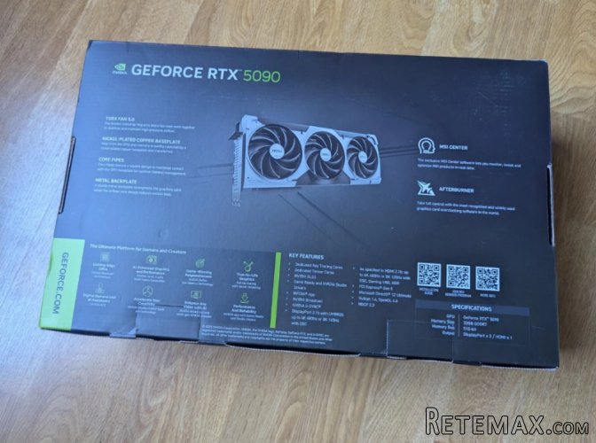 GeForce RTX 5090, RTX 5080, RTX 5070 Ti, RTX 5070, RTX 4090 - 21