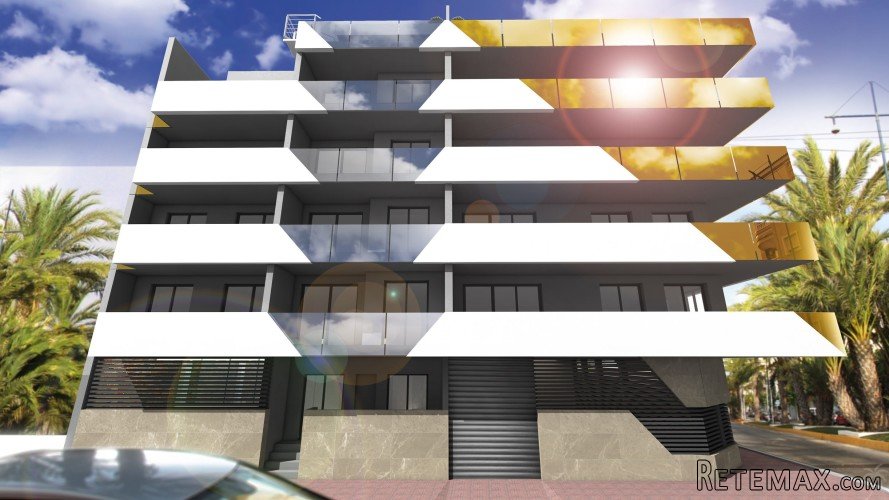 This modern apartment complex is only 200 meters from the..