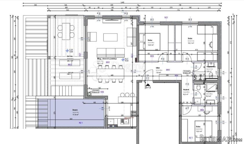 Tar, luksuzan penthouse s pogledom na more - 3