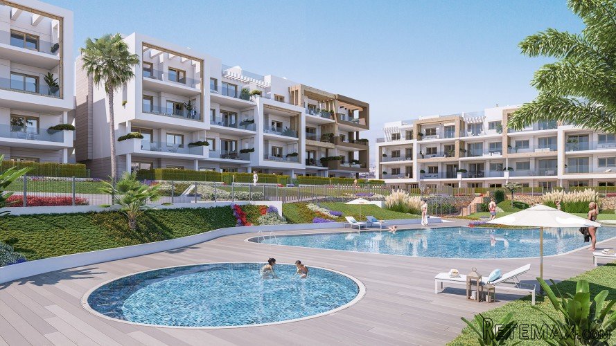 This beautiful apartment complex is being built in the..