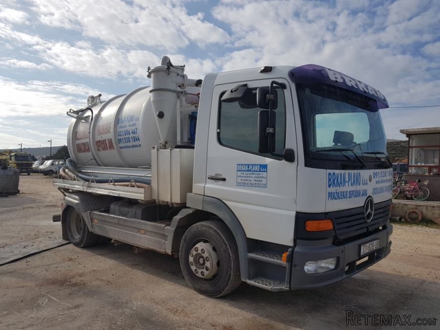 MERCEDES ATEGO 1523, SA CISTERNOM ZA PRAŽNJENJE FEKALIJA - 2