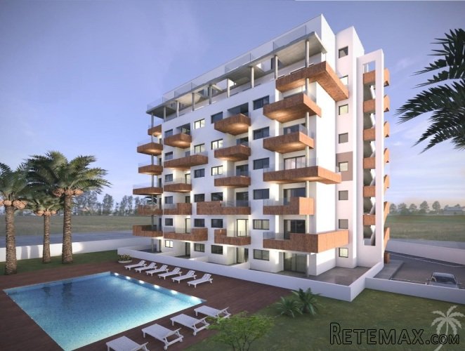 Brand new apartment under construction, located on the..