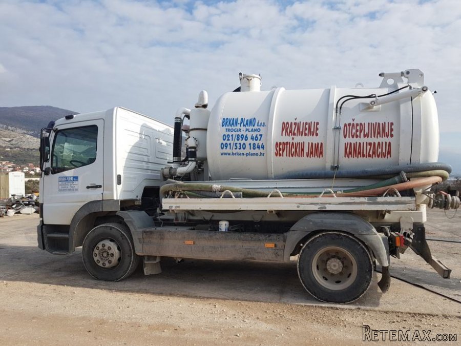 MERCEDES ATEGO 1523, SA CISTERNOM ZA PRAŽNJENJE FEKALIJA - 3