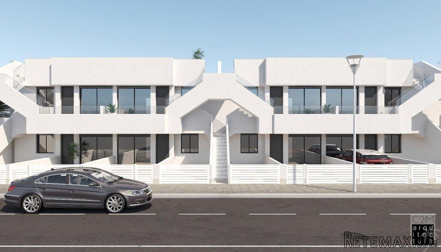 This modern new development project with eight apartments..