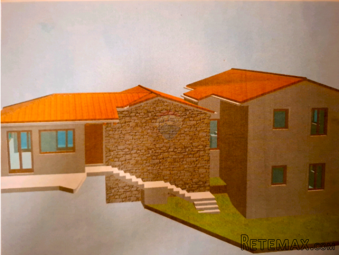 Istra,Rovinj-Rovinjsko Selo,započeta gradnja,kuća 180m2+3000 - 2