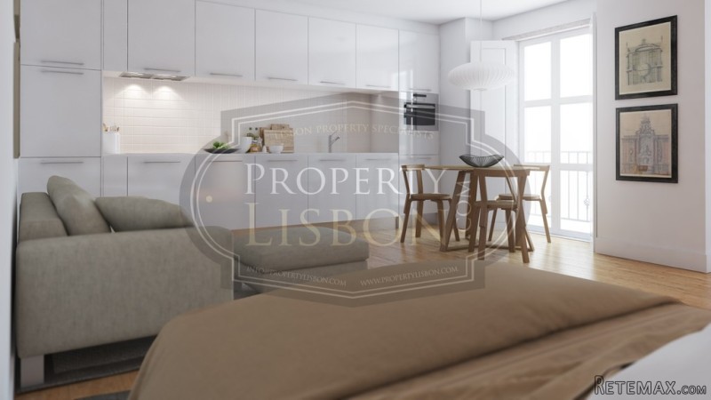 T1 Lisbon Apartment for Sale, Baixa