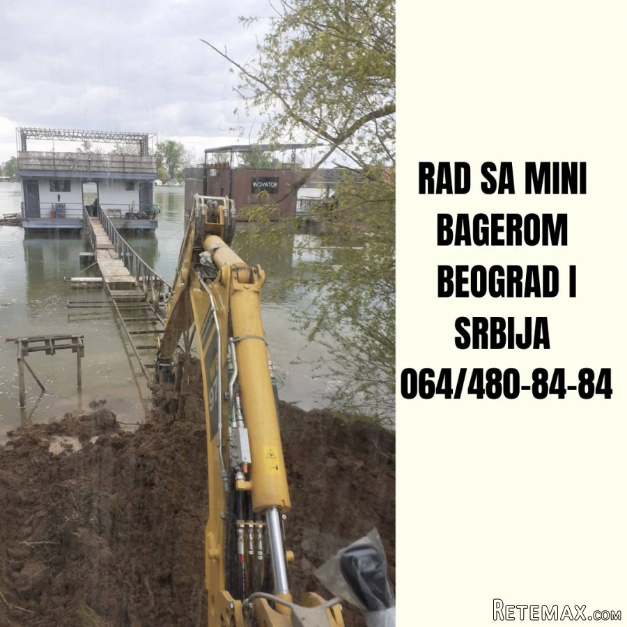 Profesionalni Prevoz sa Kiperom i rad sa mini bagerom - 4