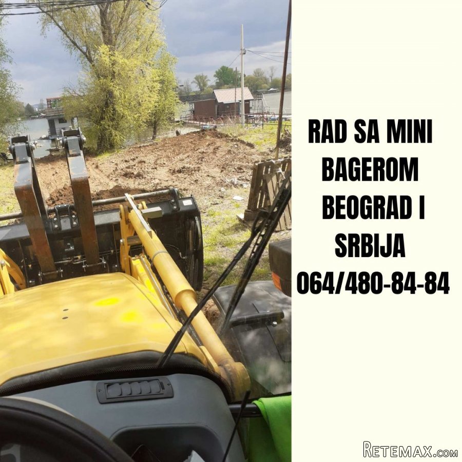 Profesionalni Prevoz sa Kiperom i rad sa mini bagerom - 7