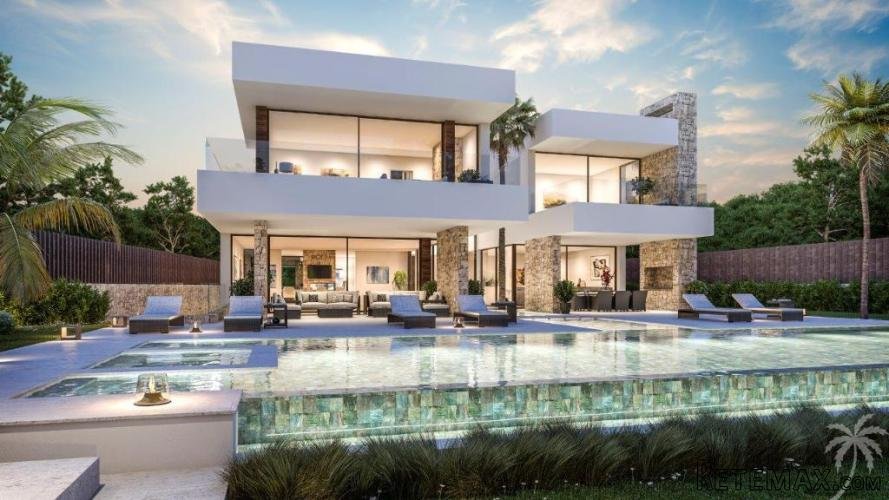 Magnificent new contemporary design villa in Guadalmina..