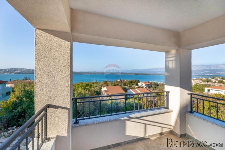 Otok Krk, Klimno - Obiteljska kuća s panoramskim pogledom na - 3
