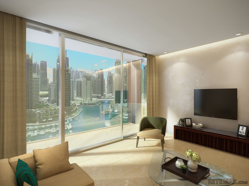 Picturesque Glittering Cityescape in..