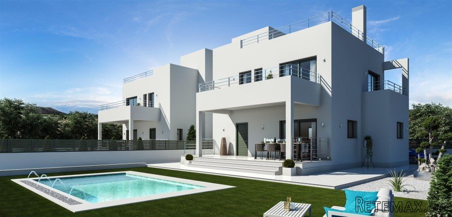 This wonderful 155m² villa with 3 bedrooms is being built..