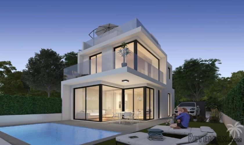 These homes are being built on the edge of the Orihuela..