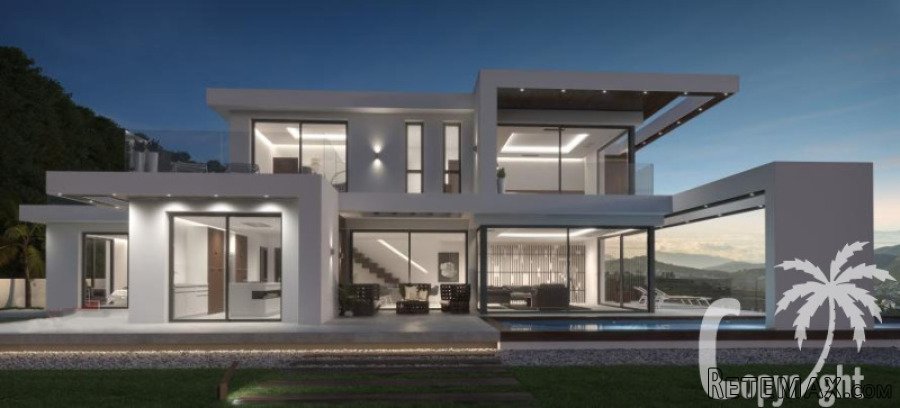 This luxurious modern villa with a living area of 250 m² is.. - 2