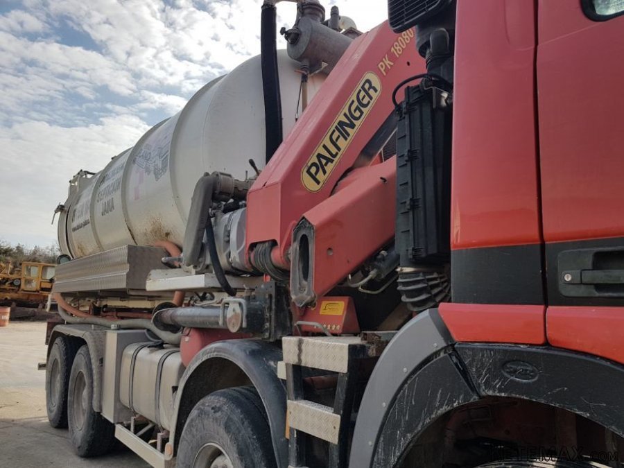 MERCEDES ACTROS 4143, SA CISTERNOM ZA PRAŽNJENJE FEKALIJA - 3