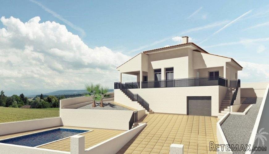 Several types of villas which can be built on different..