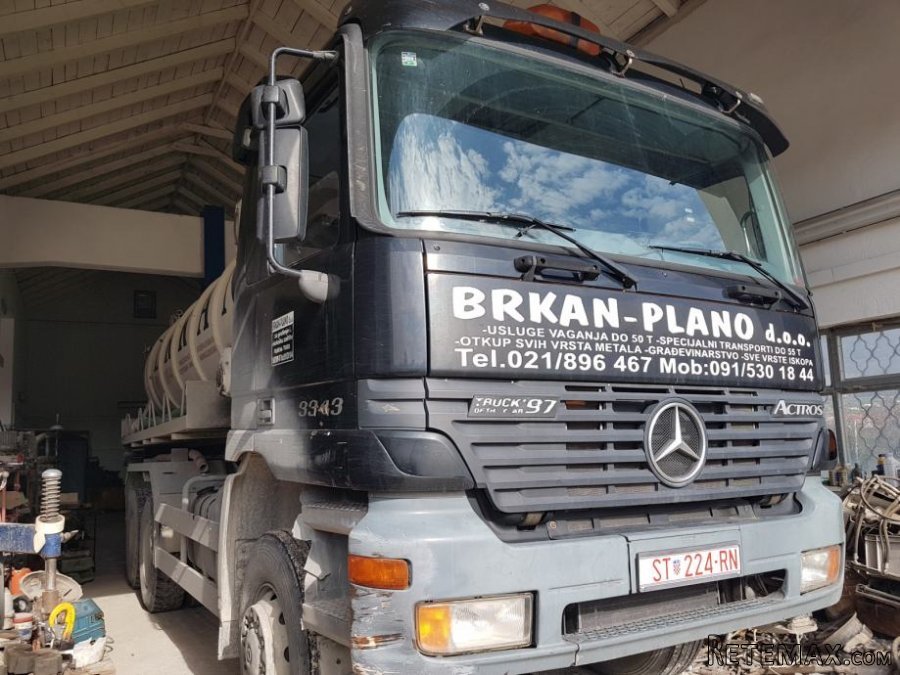 MERCEDES ACTROS 3343, SA CISTERNOM ZA PRAŽNJENJE FEKALIJA - 2