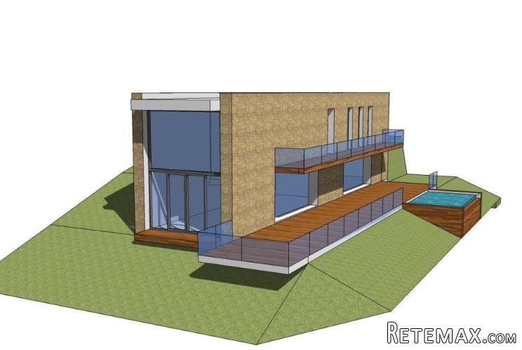 Several types of villas which can be built on different..