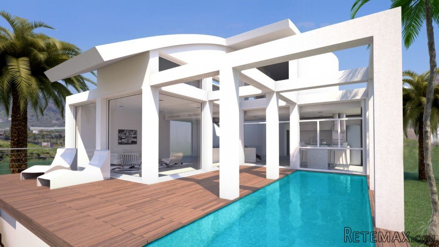 New project with an innovative design of clean lines and..