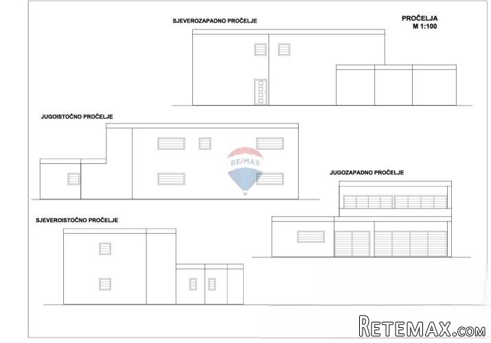 Ekskluzivna samostojeća vila s bazenom, saunom i panoramskim