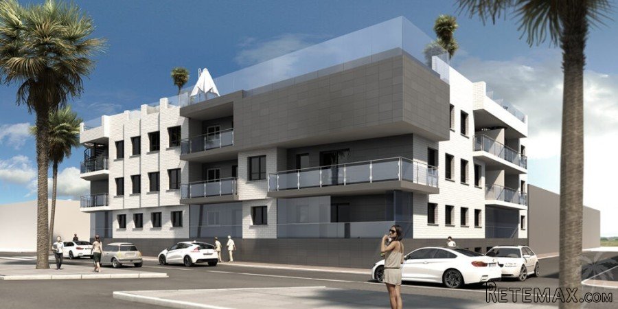 These wonderful apartments can be found in Los Alcazares..