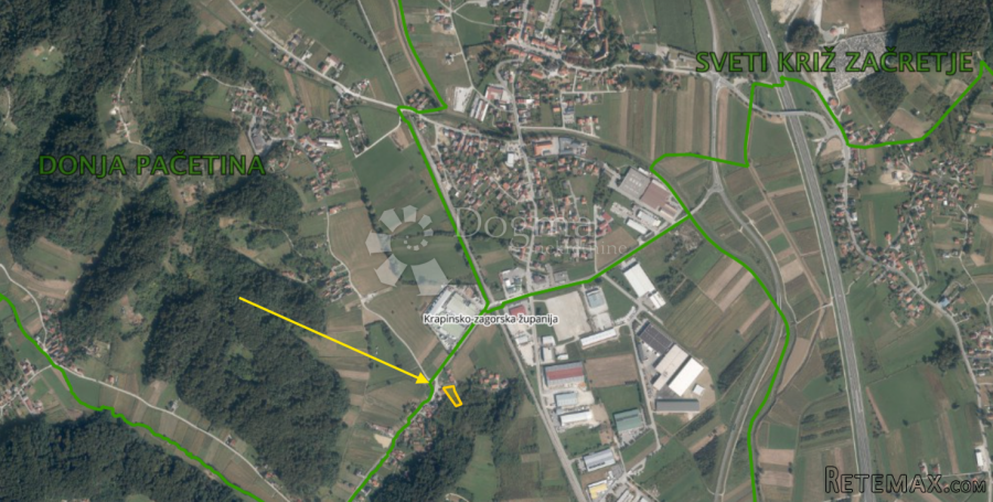 Građevinsko zemljište 1.190m² nadomak Sv. Križa Začretja! - 3