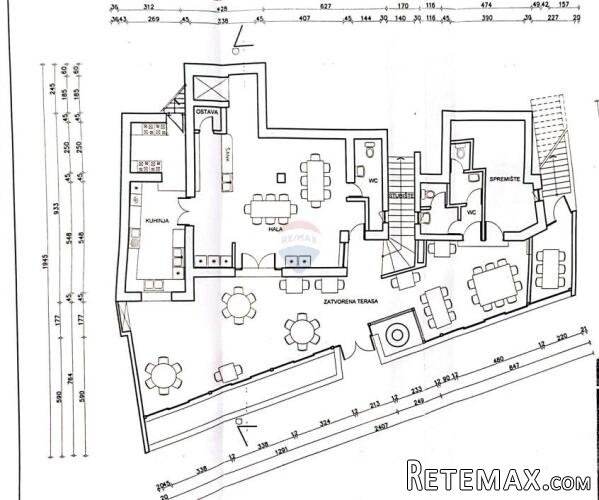 OTOK KRK,MALINSKA-stambena zgrada sa osam apartmana i restor - 3