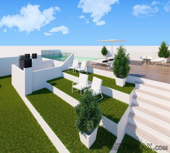 This wonderful apartment with storage and communal roof..