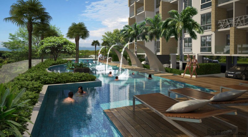 Water Park modern studio Condo with..