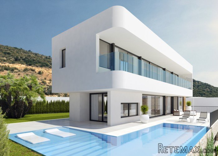 This beautiful luxurious new construction villa with sea..