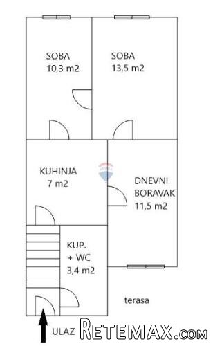 Zagreb, Trešnjevka, stan u suterenu 40 m2