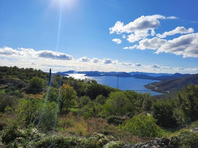 Poljoprivredno zemljište - Trnova/Slano - panoramski pogled - 2