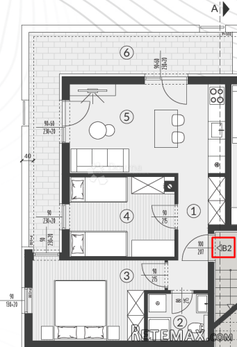 Šikići - stan u prizemlju (2SS+DB, VRT, PARKING) - 2