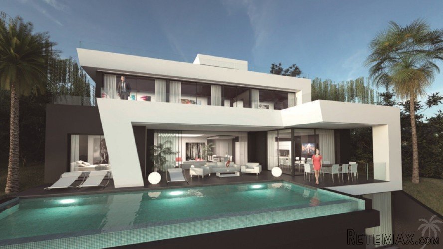 A new project of 4 exclusive villas located in one of the..