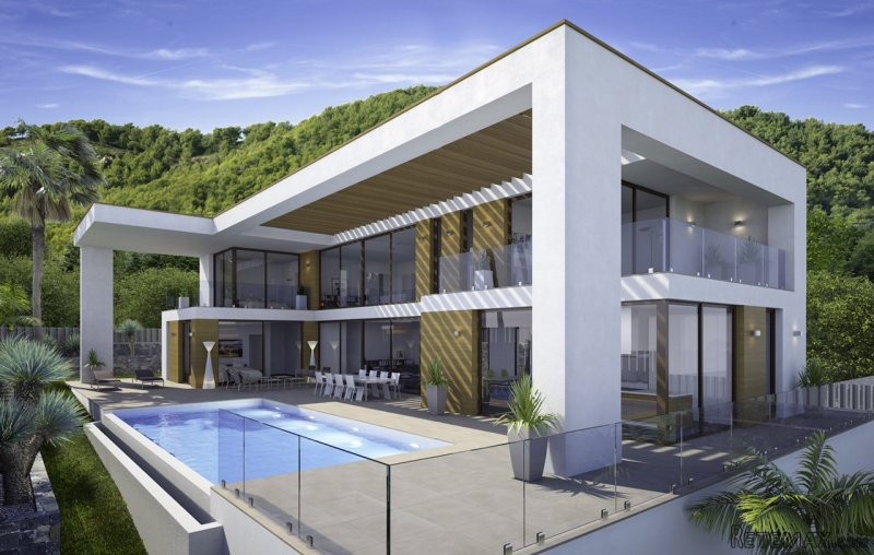 Modern design villa near the Golf in..