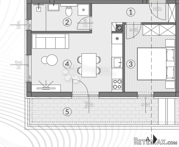 Šikići - novi projekt novogradnje - TOP lokacija (1SS+DB, 2 - 2