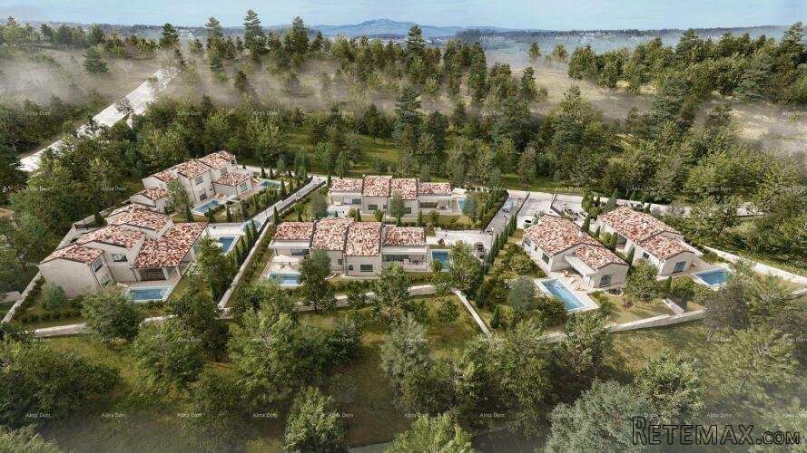 BARBAN - Zemljište za gradnju s projektom (kuća s bazenom).. - 2