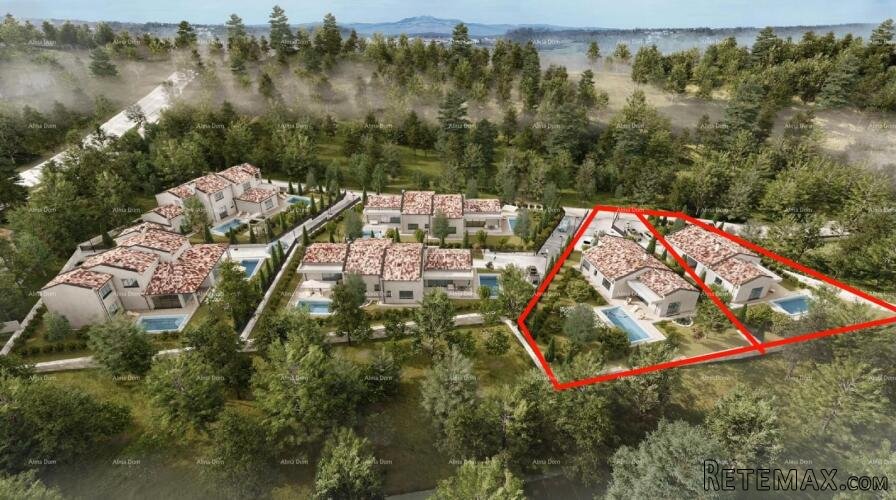 BARBAN - Zemljište za gradnju s projektom (kuća s bazenom).. - 3